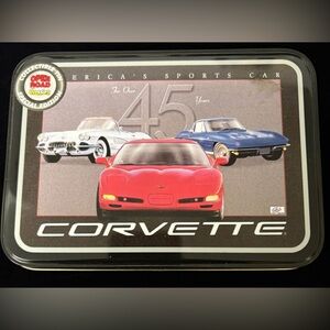 45th Anniversary Corvette Tin Collectible Box